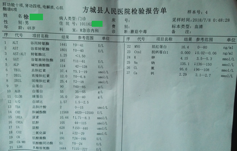 夏季采食野生蘑菇当心中毒