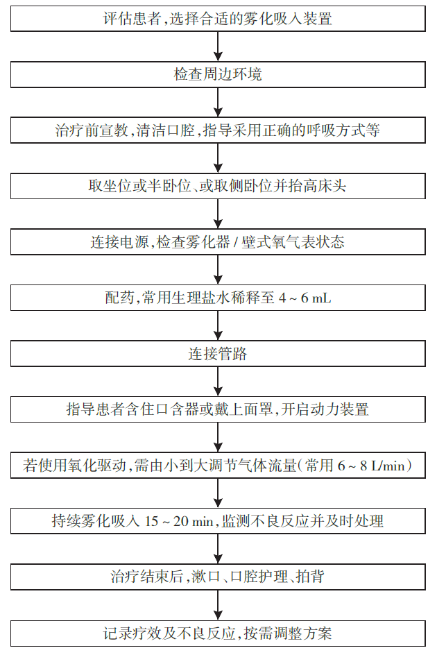 雾化吸入疗法急诊临床应用专家共识