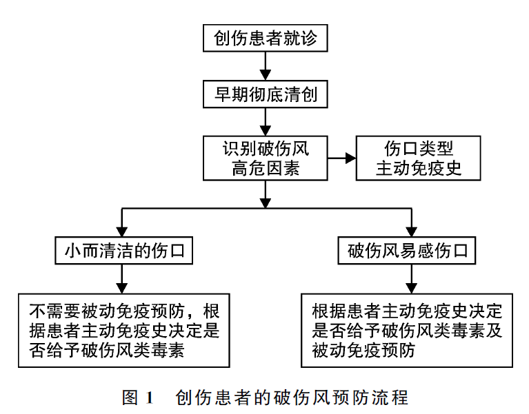 成人破伤风急诊预防及诊疗专家共识