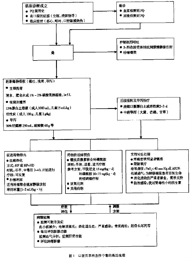 急性百草枯中毒诊治专家共识(2013)